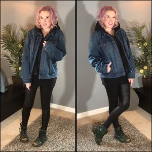Rad, LEVI'S, denim hoodie coat!!